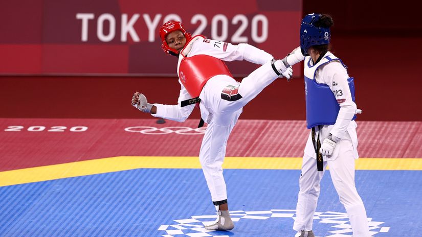 Faith fighting at the Olympics