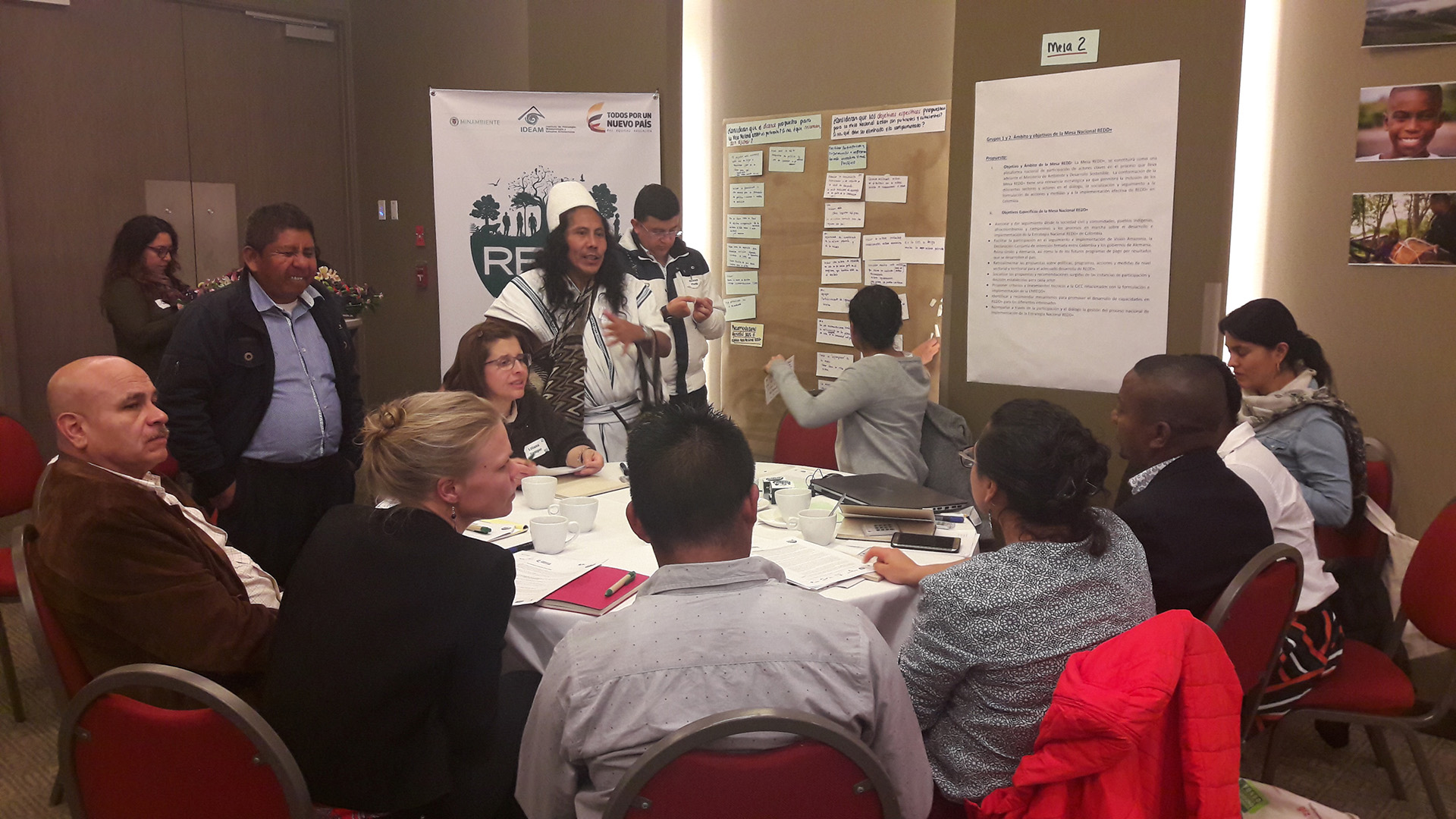 REDD+ meeting in Colombia (credit: Marcela RodriÌguez)