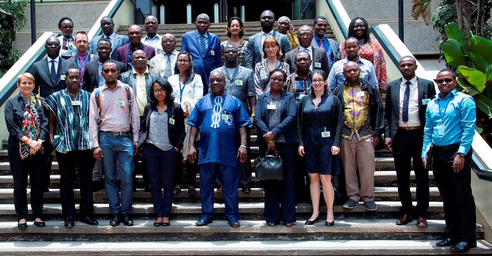 Participants following closely during one of the presentation sessions 
